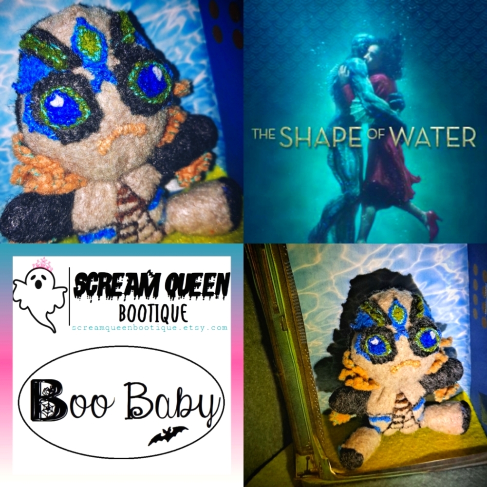 Shape of Water 💧 Guillermo del Toro Movie 🎬 Custom Plush